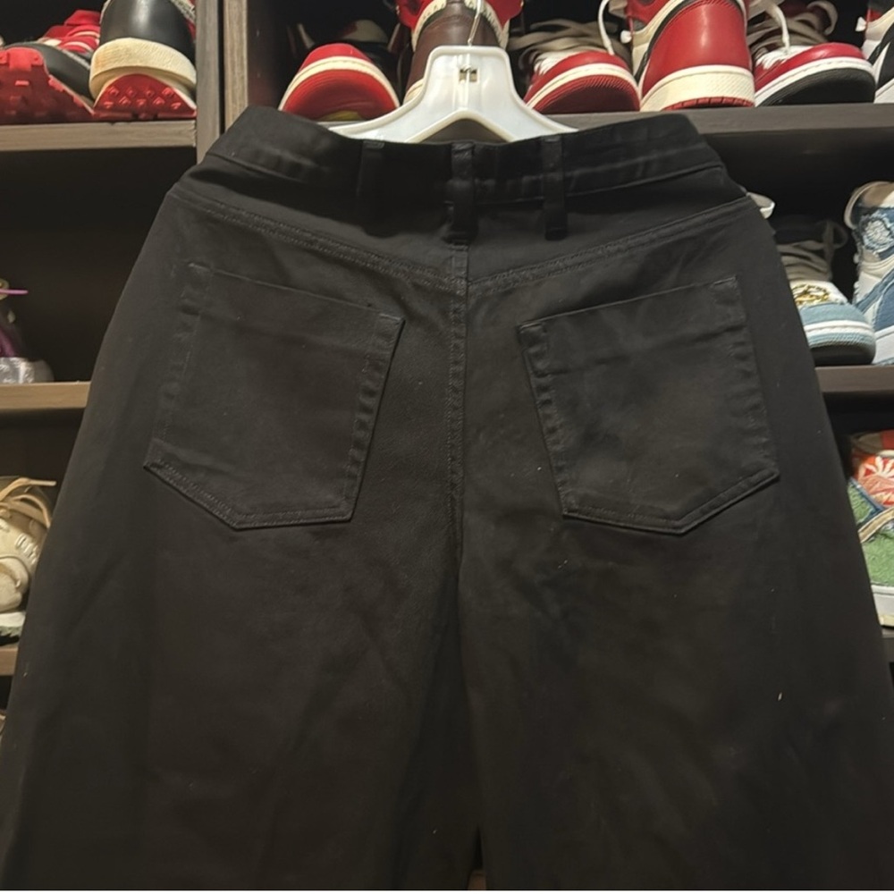 Ruadh Black Wide Leg Jeans Size 29 - Picture 7 of 8